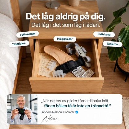 HalluxFlex™ | EMS-tränare för hallux valgus & stortåstöd