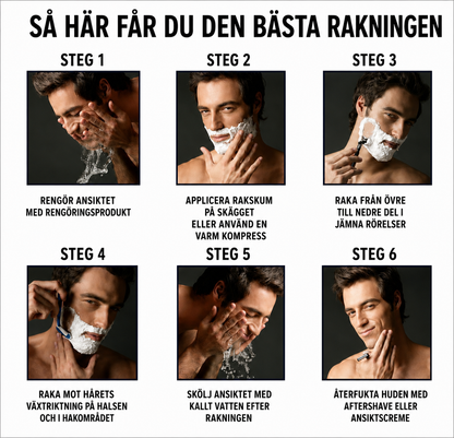 SmoothGlide™ | 24 Rakhuvuden + Gratis Handtag