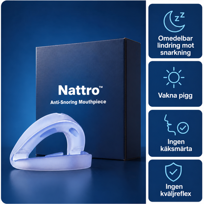 Nattro™ | Anti-snarkskena för mindre snarkning och lugnare nätter