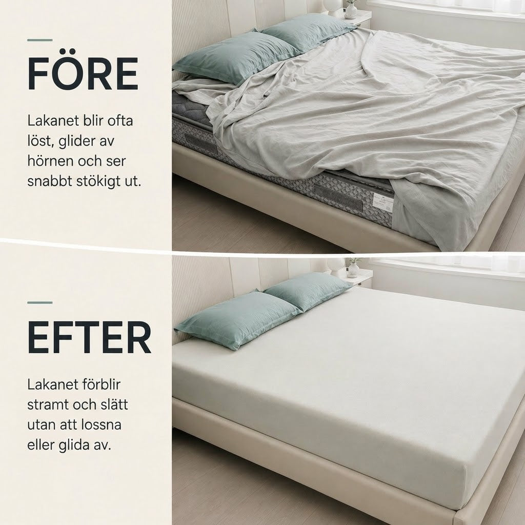 LakanGrip™ | Lakanhållare för hörn (4-pack)