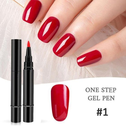 PrecisoNail™ | DIY-nagellackset 💅 18 färger gelpennor + gratis mini-UV-lampa 💡