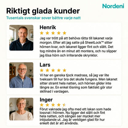 LakanGrip™ | Lakanhållare för hörn (4-pack)