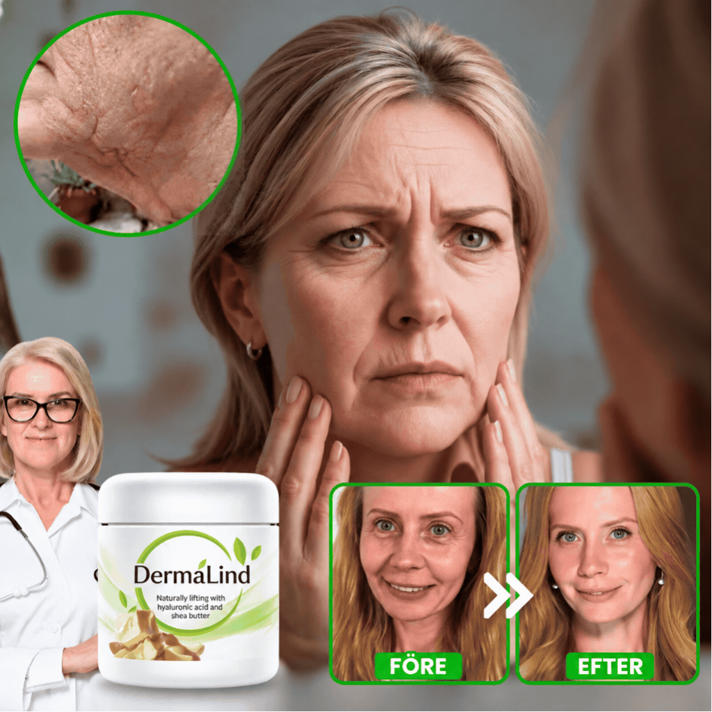 DermaLind™ | Uppstramande ansiktskräm för slätare & fastare hud