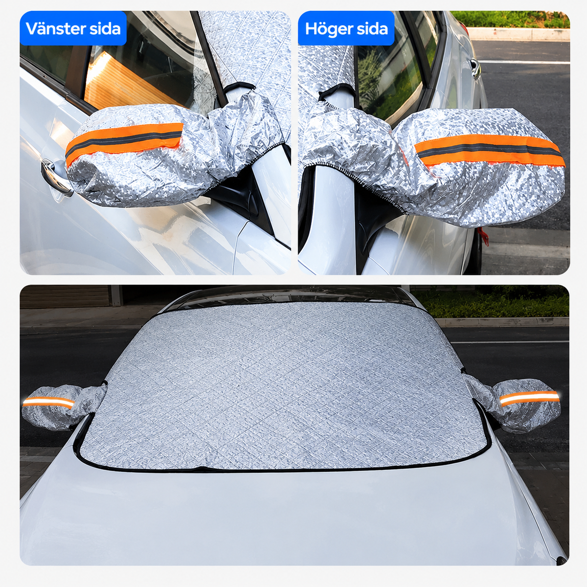 ❄️ FrostGuard™ – Magnetiskt vindruteskydd mot snö, is och frost | Vattentätt skydd för bilen året runt 🚗