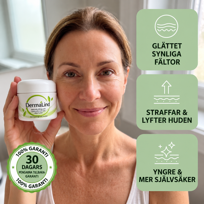 DermaLind™ | Uppstramande ansiktskräm för slätare & fastare hud