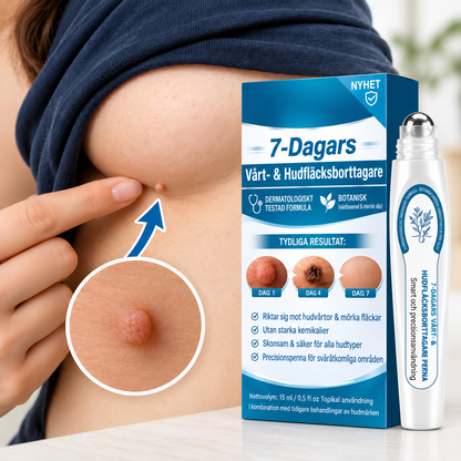 HudRen™ | Effektivt serum mot vårtor och hudförändringar