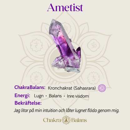 ChakraBalans™ | Skydda din energi hela dagen med 7 kraftfulla stenar