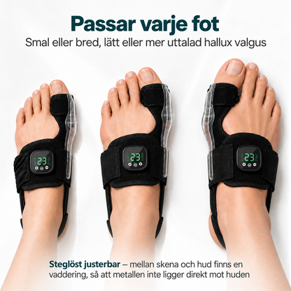 HalluxFlex™ | EMS-tränare för hallux valgus & stortåstöd