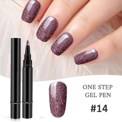PrecisoNail™ | DIY-nagellackset 💅 18 färger gelpennor + gratis mini-UV-lampa 💡