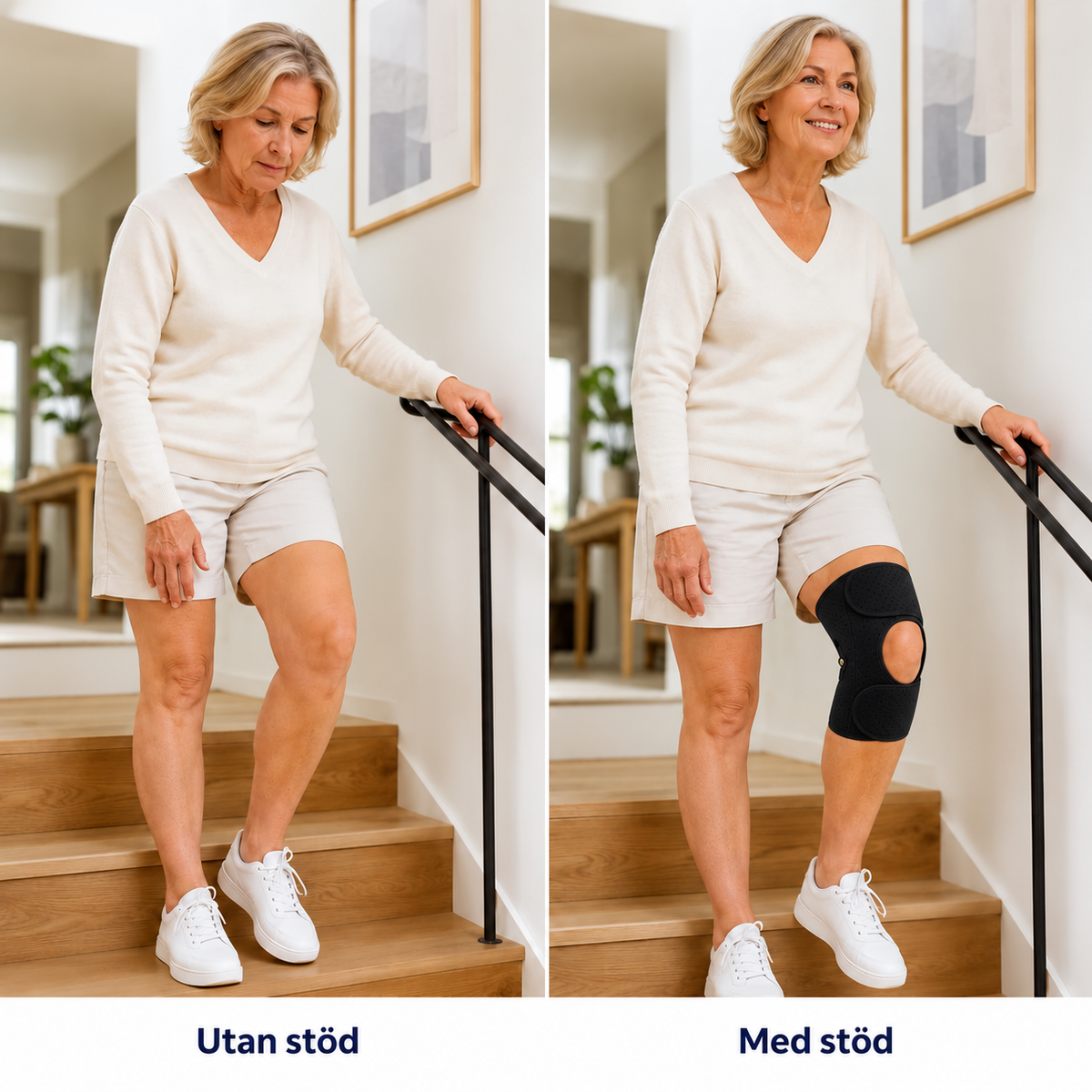 KnäFlex™ | Snabb lindring & kraftfullt stöd – mindre belastning och friare rörelse