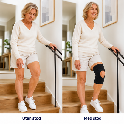 KnäFlex™ | Snabb lindring & kraftfullt stöd – mindre belastning och friare rörelse