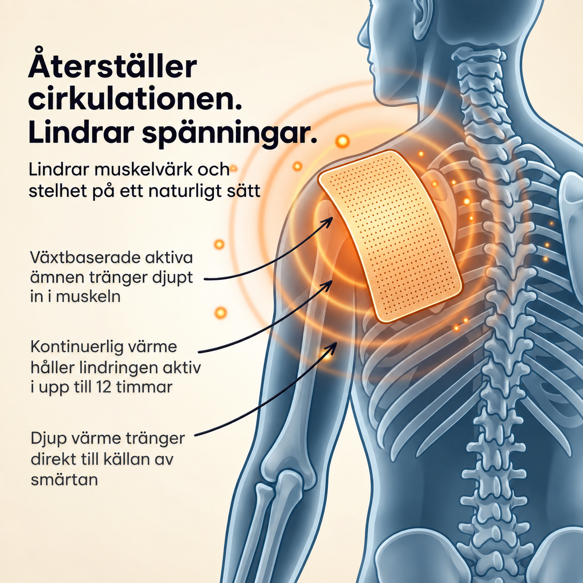 IngefäraVärme™ | Djupverkande Ingefärsplåster för Värme & Komfort