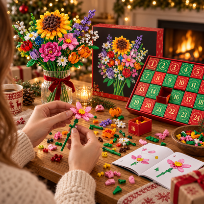 Blomsterjul™ | Adventskalender – Bygg din egen magiska blombukett