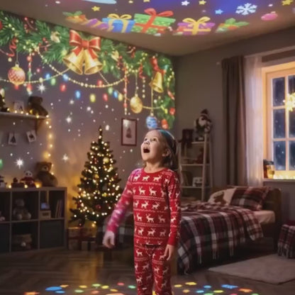 Julsken™ | Julprojektor för magisk julstämning