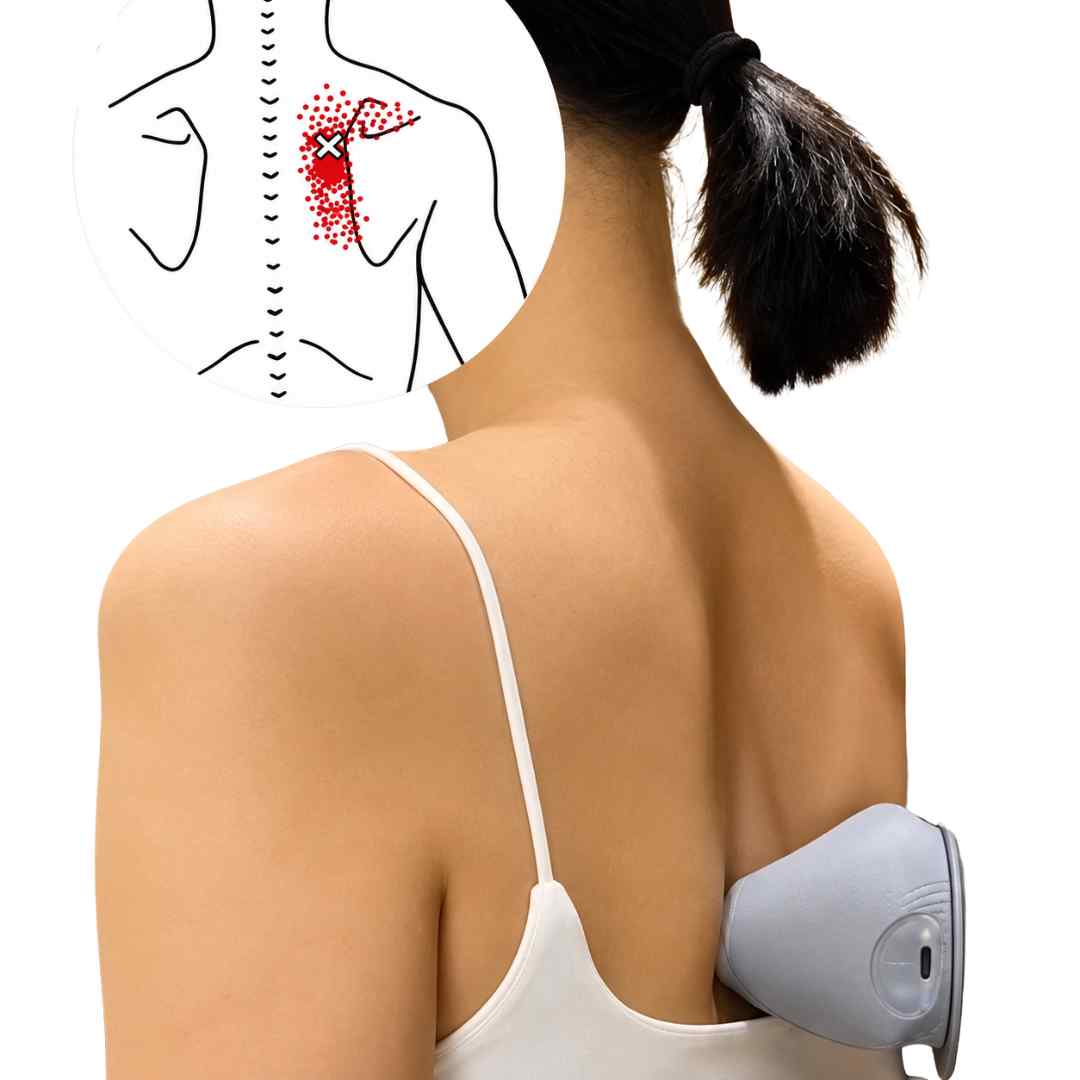 VäggLind™ | Handsfree massage för nacke, rygg & axlar