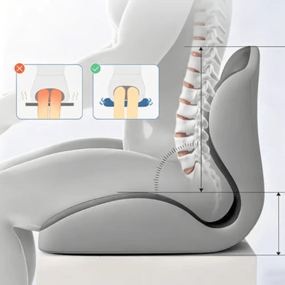 RyggFix® | Ergonomisk L-kudde mot ryggsmärta